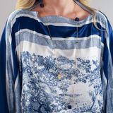 Parure bleu '