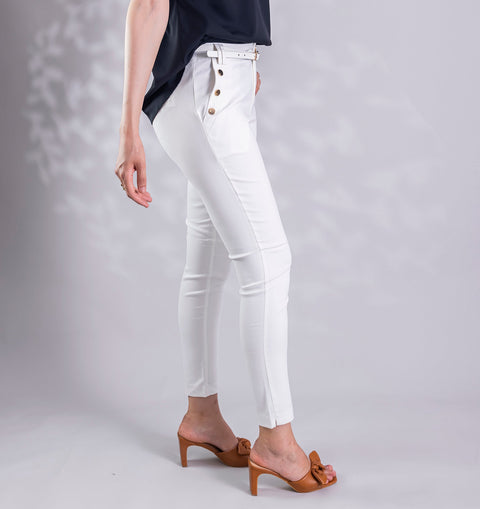 Pantalon avec boutons