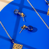 Parure bleu '