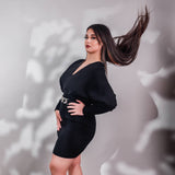 Robe en laine chic