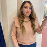 Pull avec chaîne