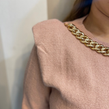 Pull avec chaîne