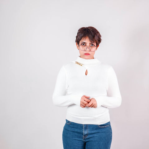 Pull petite chaîne