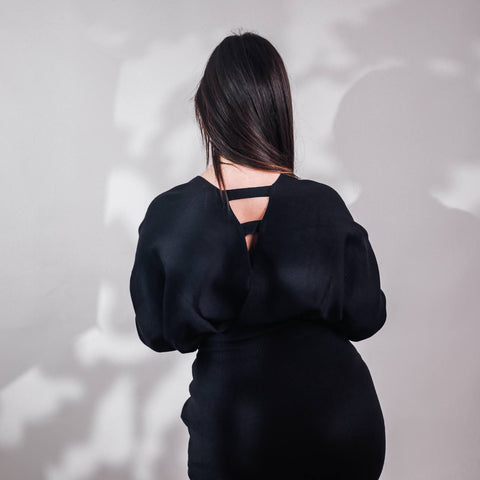 Robe en laine chic
