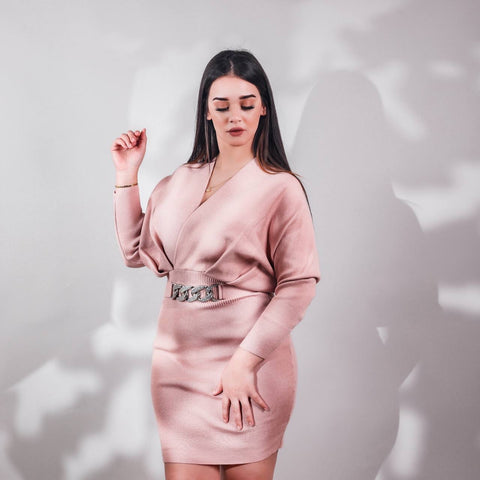 Robe en laine chic