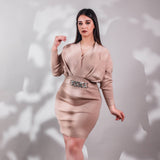Robe en laine chic