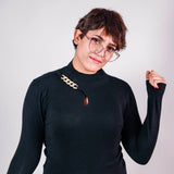 Pull petite chaîne